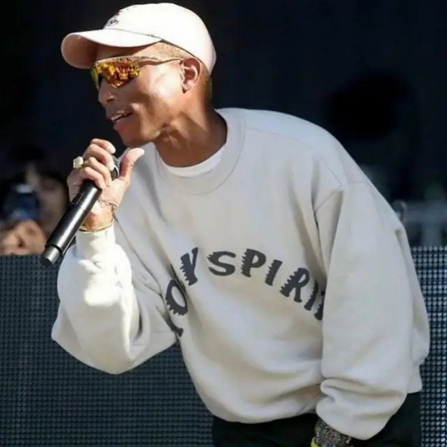 Pharrell Williams outfit in Cactus Plant Flea Market, 2020