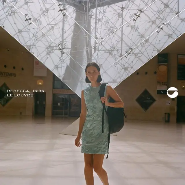 Rebecca Dayan outfit in Coperni, 2020