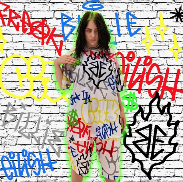 Billie Eilish outfit in Freak City L.A., 2020