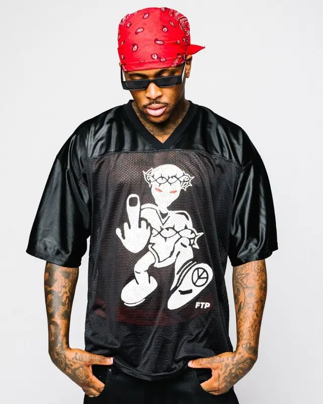 YG outfit in Fuck The Population and Babylon, 2020
