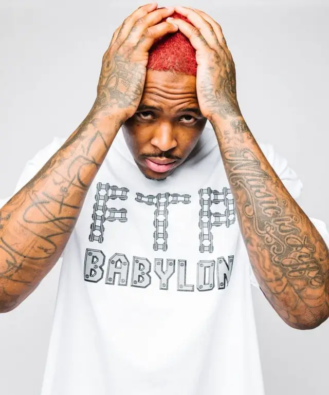YG outfit in Fuck The Population and Babylon, 2020