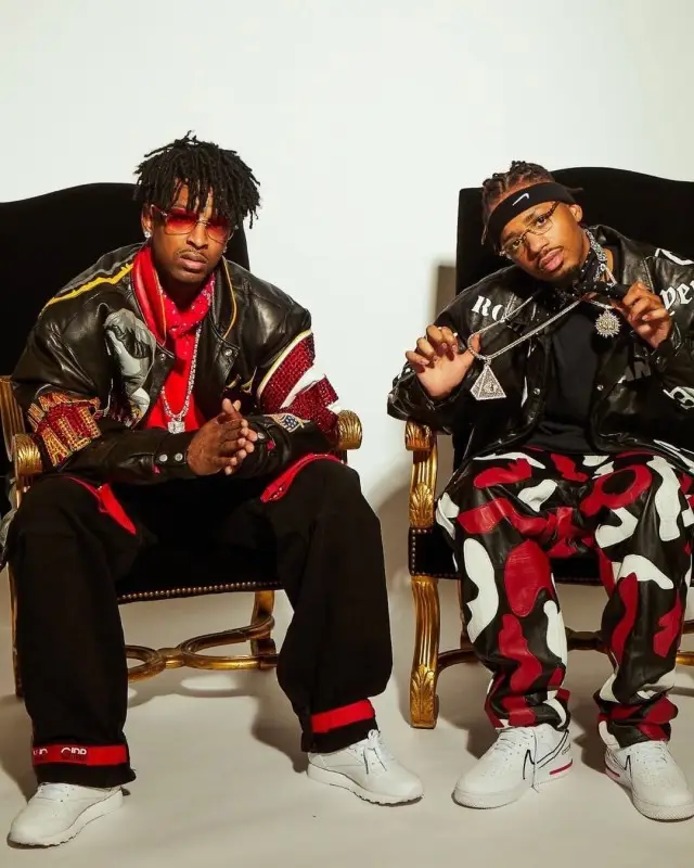 21 Savage outfit in Jeff Hamilton, Cartier, and 21 Savage Merch, 2020