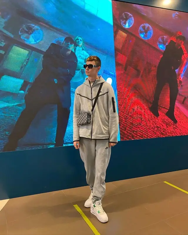 Obladaet outfit in Nike, Chrome Hearts, and Dior, 2020
