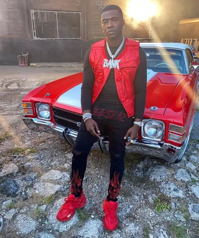 Bankroll Freddie outfit in Guapi, Balenciaga, and Jock Monocc, 2020