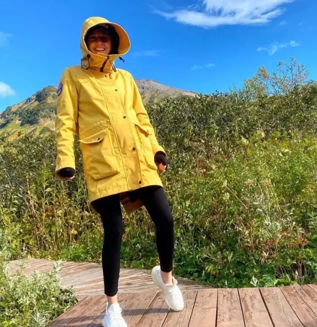 Юлия Прудько outfit in Arctic Explorer, 2020