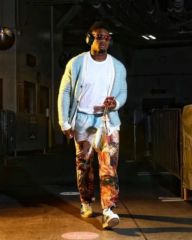 JuJu outfit in Dolce & Gabbana, Amiri, and Oakley, 2020