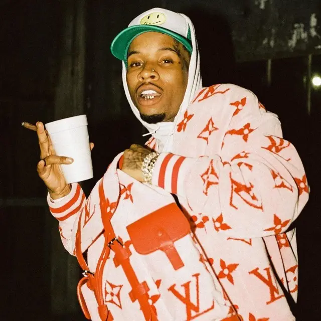 Tory Lanez outfit in Etai Drori, 2020