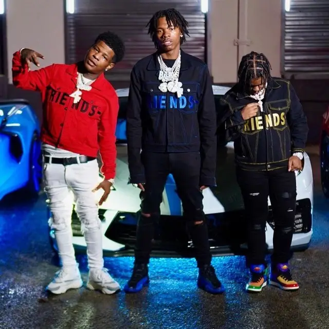 42 Dugg outfit in Vlone, Amiri, and Jordan, 2020