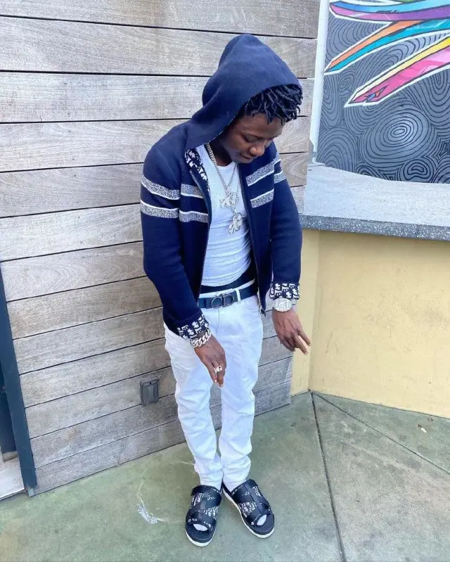 Jackboy outfit in Dior, 2020