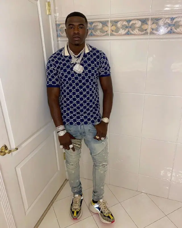 Bankroll Freddie outfit in Balmain and Gucci, 2020