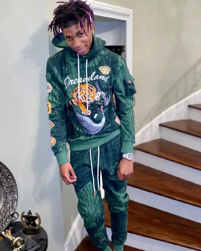 NLE Choppa outfit in Dreamland, 2020
