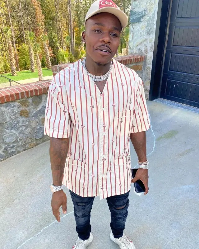 DaBaby outfit in Amiri and Gucci, 2020