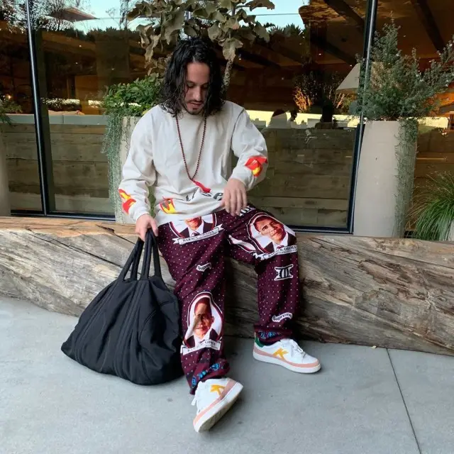 Russ outfit in Supreme and KidSuper, 2019