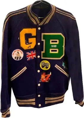 Guitar Boys Varsity Jacket | WHAT'S ON THE STAR?