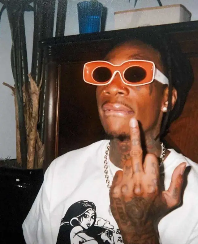 Wiz Khalifa outfit in Loewe, 2020