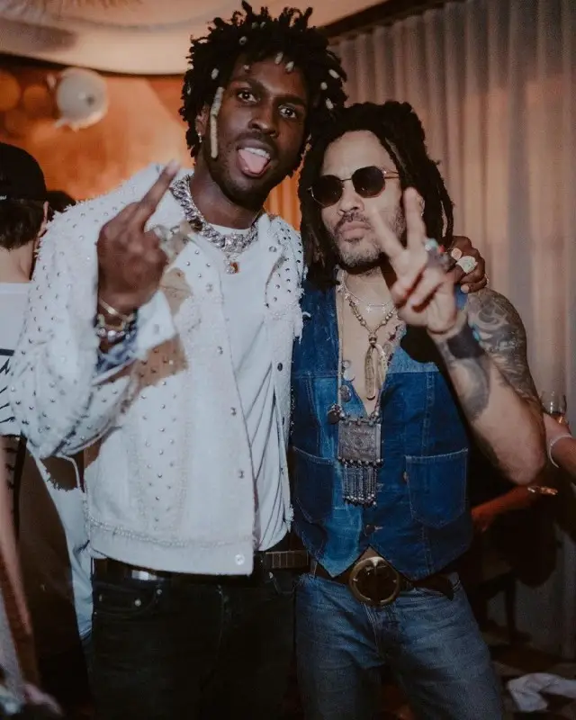 Saint JHN outfit in Faith Connexion, 2020