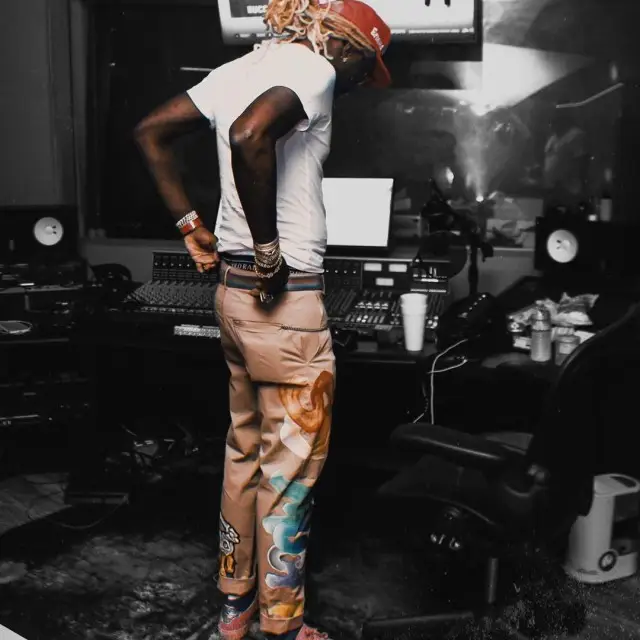 Young Thug outfit in Cosey X Cosey, 2019