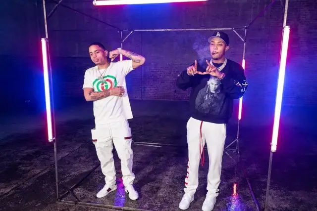 G Herbo outfit in Amiri, New Era, and Nike, 2020