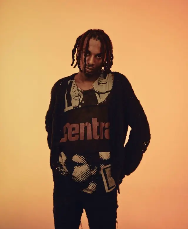 Playboi Carti outfit in Raf Simons, Undercover, and Number (N)ine, 2019