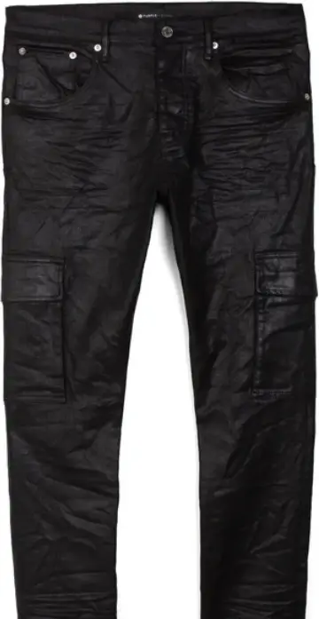 purple brand tar coated cargo pants