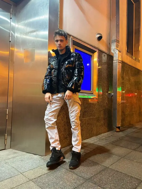 John However outfit in Daily Paper, Stussy, and C.P. Company, 2020