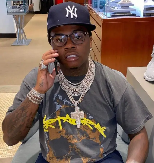 Gunna outfit in Vertabrae, 2020