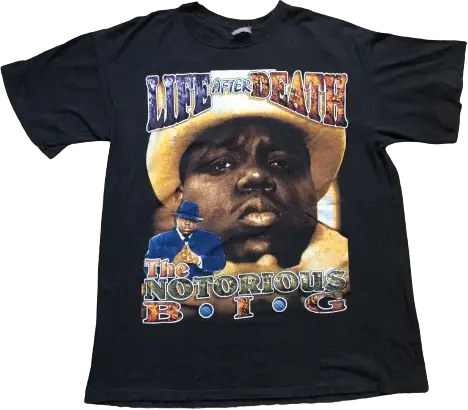 biggie life after death t shirt
