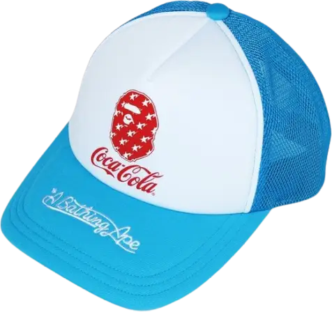 Bape Blue Mesh Cap $139
