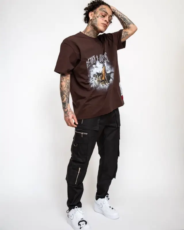 Lil Skies outfit in Lil Skies Merch and JKA, 2020