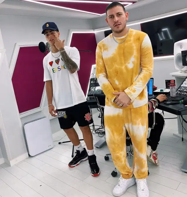 Lunay outfit in Versace, Eric Emanuel, and Nike, 2020