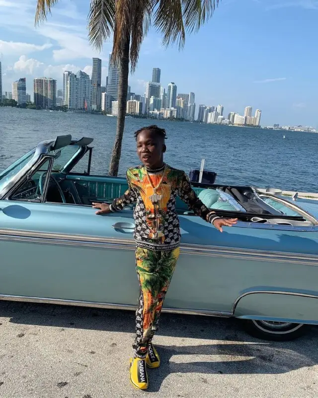 YNW BSlime outfit in Dolce & Gabbana, 2019