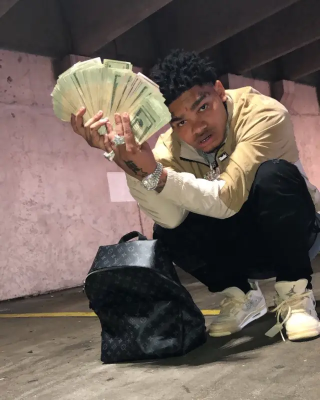 No Cap outfit in Rhude, Jordan, and Louis Vuitton, 2020