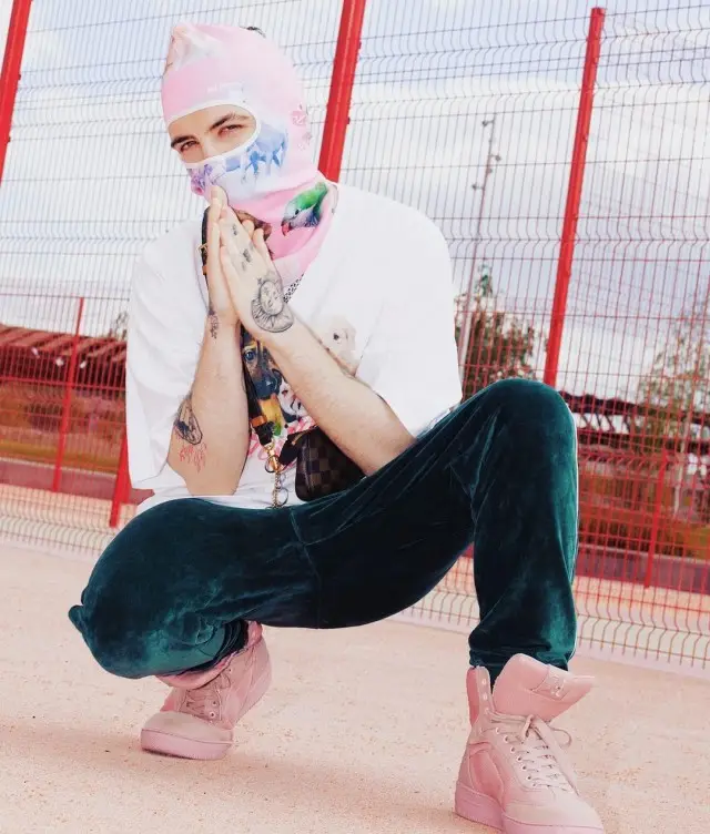 CAKEBOY outfit in Guilty, Iceberg, and Louis Vuitton, 2020
