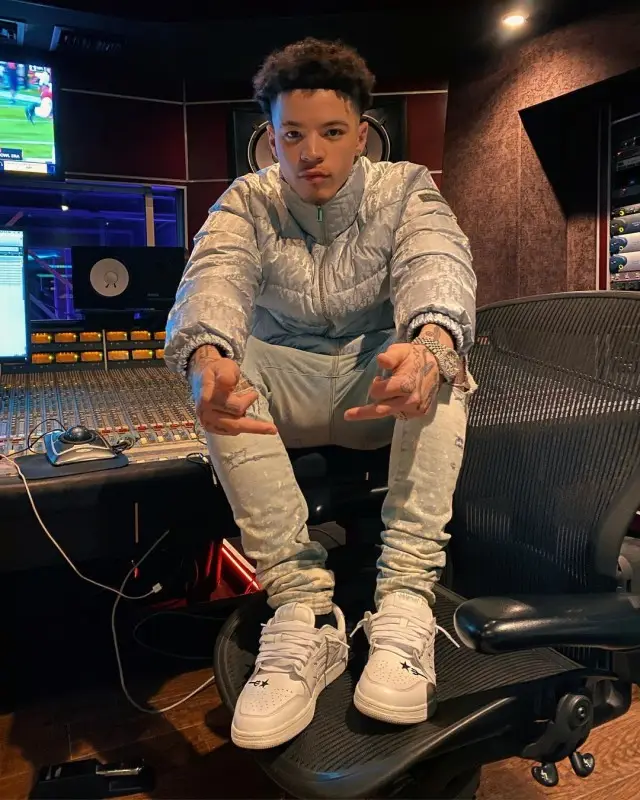 Lil Mosey outfit in Dior, Amiri, and Pitch4ck, 2020