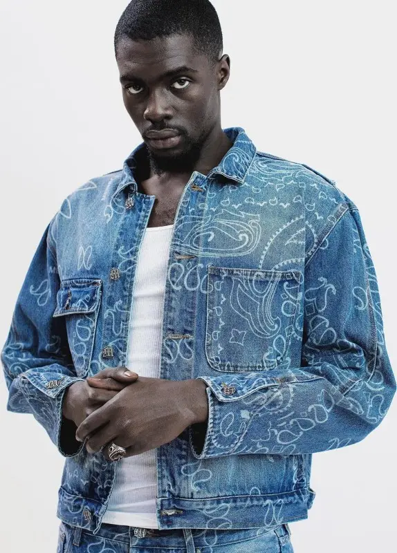 Sheck Wes outfit in Menace, 2020