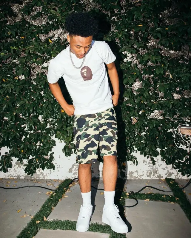 Luh Kel outfit in Bape and Nike, 2020