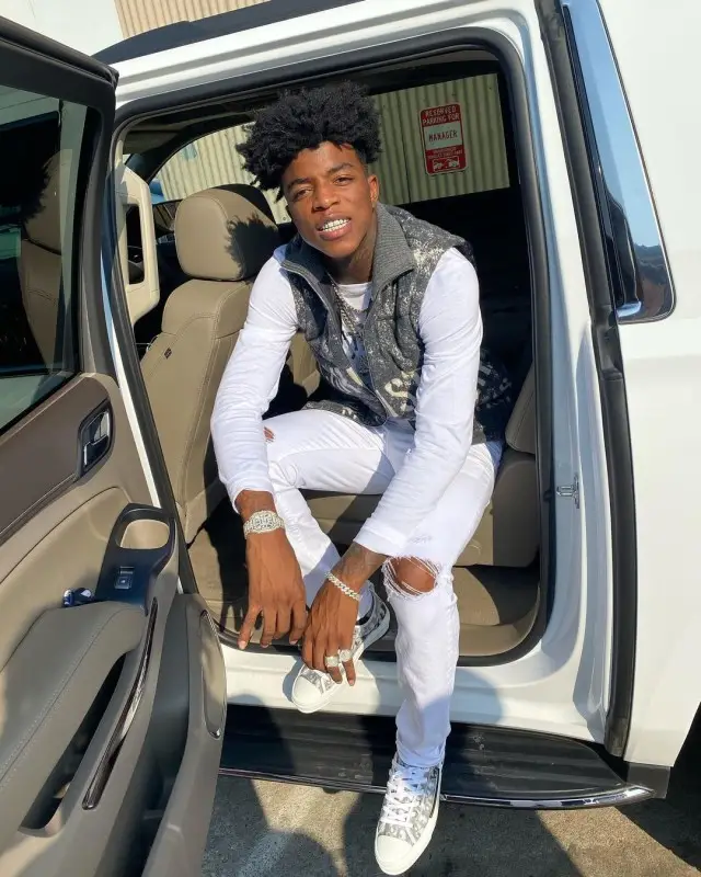 Yungeen Ace outfit in Dior and Amiri, 2020