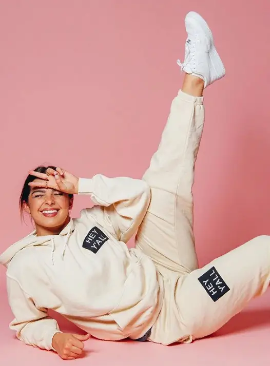 Addison Rae outfit in Shop Addison Rae and Nike, 2020