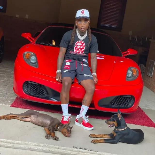 Jacquees outfit in Bape and Coca-Cola, 2020