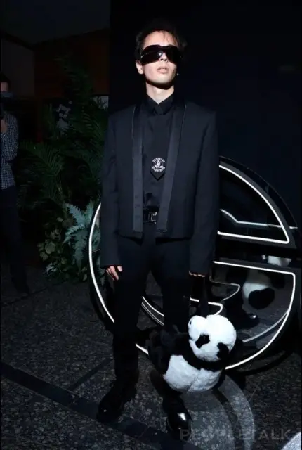 Slava Marlow outfit in Saint Laurent, Богема Ленинград, and Dior, 2020
