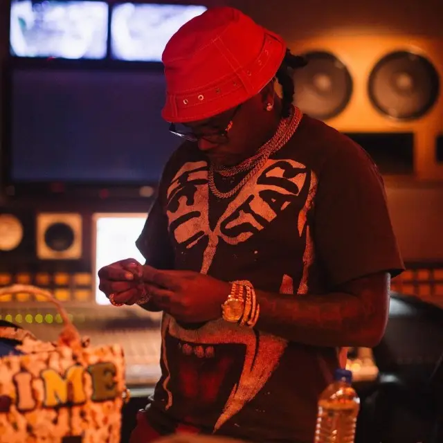 Gunna outfit in Hellstar and 730la, 2020