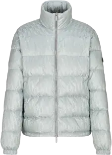Dior Oblique Gray Technical Fabric Jacquard Down Jacket $2500