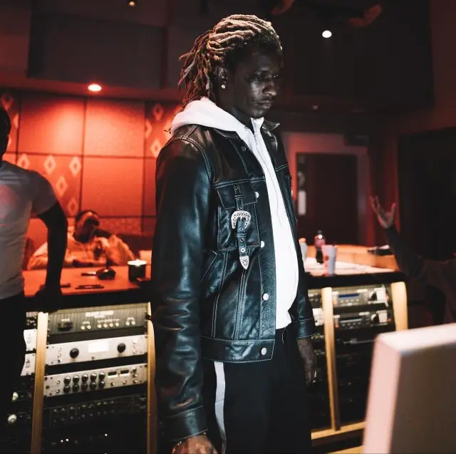 Young Thug outfit in 730la, 2020