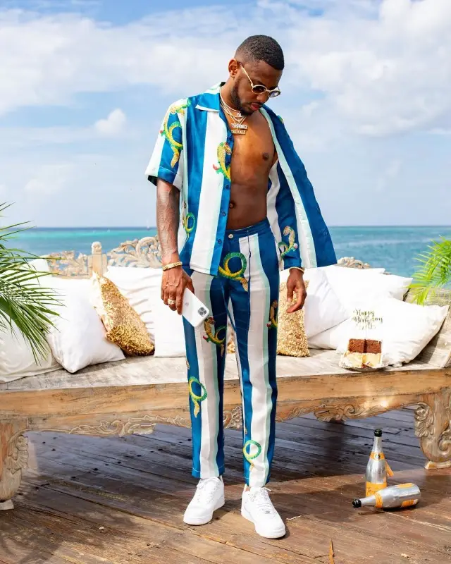Fabolous outfit in Casablanca and Nike, 2020