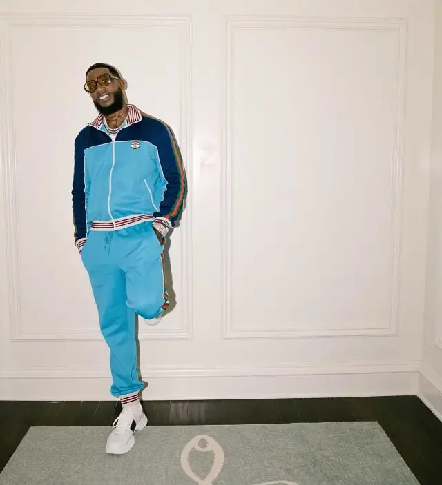 Gucci Mane outfit in Gucci, 2020