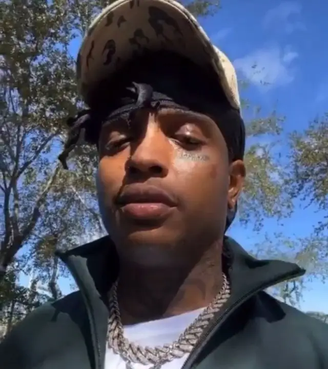 Ski Mask The Slump God outfit in LVXWA, 2020