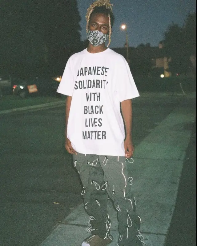 DP Kid outfit in Human Made, 99percentis, and Adidas, 2020