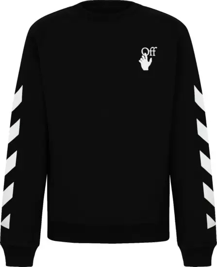 Off-White Black 'Agreement' Sweatshirt 