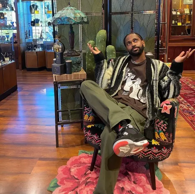 Big Sean outfit in Big Sean Merch, 032c, and Jordan, 2020