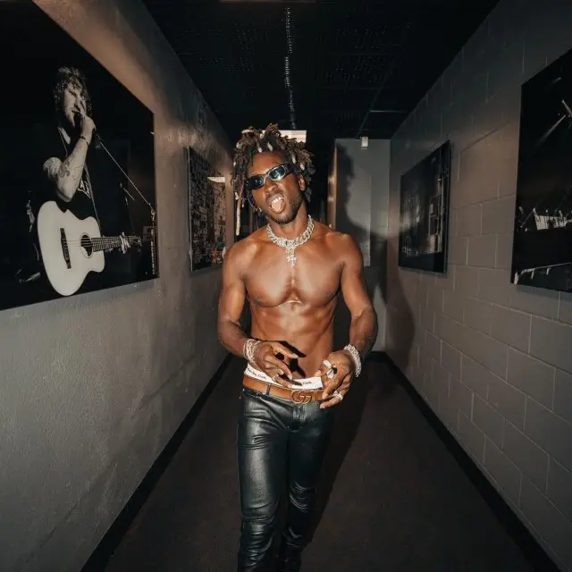 Saint JHN outfit in Gucci, Akila, and 40s & Shorties, 2020